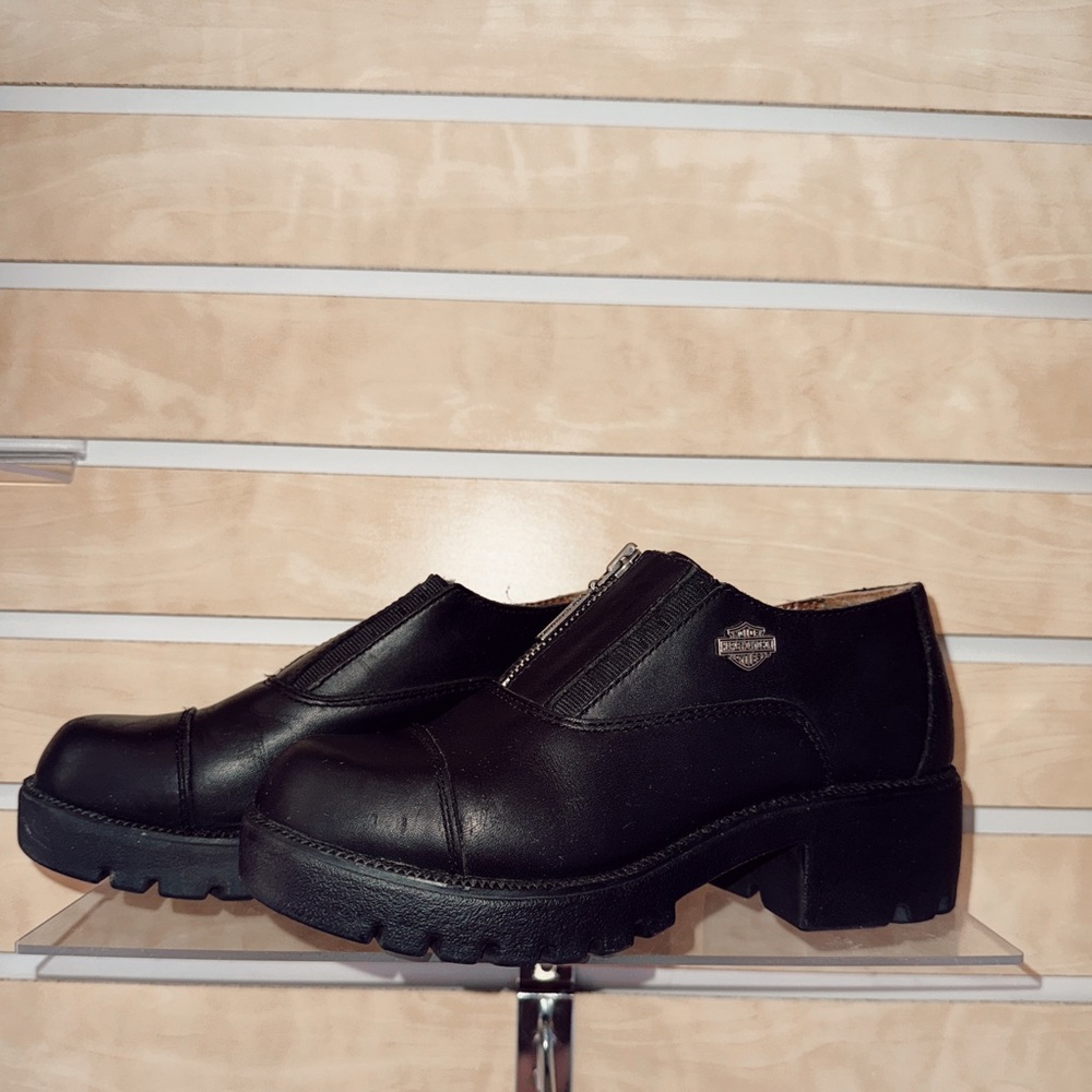 Harley-Davidson Black Combat Boots